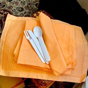 Vintage picnic basket blue liner